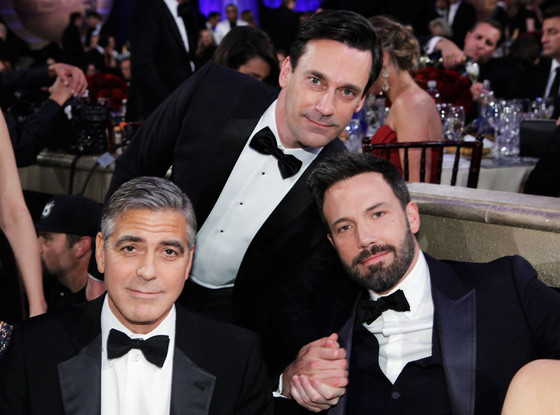 George Clooney, Jon Hamm, Ben Affleck George Clooney, Jon Hamm, Ben Affleck